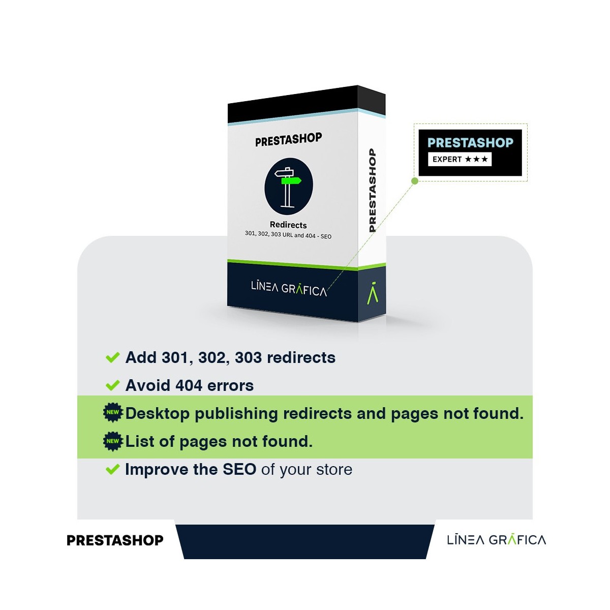 URL Redirects 301, 302, 303 and 404-SEO v1.5.0